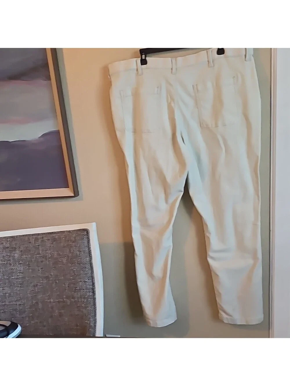 U.S. Polo Assn. Men's Comfort Waist Chino Pants Size 2XL arge Honey Stretch
